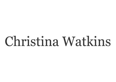 Christina Watkins Author Logo